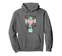 God Is Good All The Time Heart Cross Pullover Hoodie