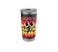 God is Good All The Time | Jesus Christian Stainless Steel Insulated Tumbler
