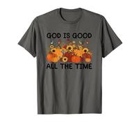 God is Good All The Time Pumpkin Autumn T-Shirt