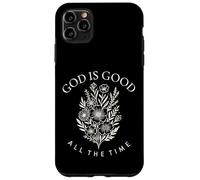 God Is Good All The Time Wild Flowers Christian Womens Kids Case for iPhone 11 Pro Max