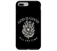 God Is Good All The Time Wild Flowers Christian Womens Kids Case for iPhone 7 Plus/8 Plus