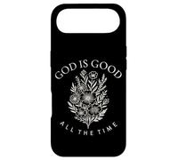 God Is Good All The Time Wild Flowers Christian Womens Kids Case for iPhone Air