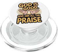 God is Good. Give Him All the Praise PopSockets PopGrip for MagSafe