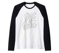 God is Good Raglan Baseball Tee