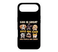 God Is Great Dogs Are Good And People Are Crazy Dog Lover Case for iPhone Air