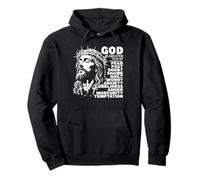 God is Greater Than My Fear Christian Affirmation Pullover Hoodie