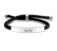 God Is Greater Than the Highs and Lows Bracelet - Elegant Faith-Inspired Jewelry for Men and Women, Highs and Lows Symbol, Adjustable and Comfortable Design, God Bracelet, Christian Wristbands