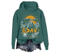 God Is Greater Than The Highs And Lows Hoodie Vintage Christian Jesus Is Greater Than Religion Shirt Unisex Green