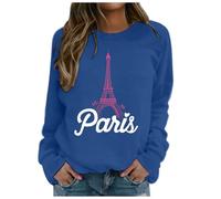 God is Greater Than The Highs and Lows Sweatshirt for Women Long Sleeve Graphic Jogging Top Women, blue, S
