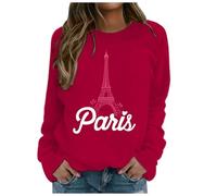 God is Greater Than The Highs and Lows Sweatshirt for Women Long Sleeve Graphic Jogging Top Women, red, M