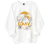 God Is Greater Than The Highs And Lows Sweatshirt, God Is Greater Than The Highs And Lows, Gods Is Good Shirt White