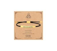 God Is in Control Bracelet God Faith Bracelet Inspirational Gifts for Women Christian Jewelry Encourage Gift for Believers, Alloy, no gemstone