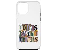 God Is In The Details Collage Ransom Note Style Design Case for iPhone 12 mini