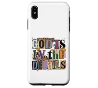 God Is In The Details Collage Ransom Note Style Design Case for iPhone XS Max