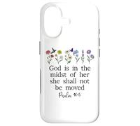 God is in the Midst of Her She Will Not Be Moved Psalm 46:5 Case for iPhone 17