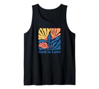 God is Love Bible Faith Christianity Jesus Tank Top
