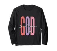 God is Love Christian Bible Verse Long Sleeve T-Shirt