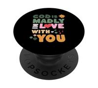 God Is Madly In Love With You Christian Inspirational PopSockets Adhesive PopGrip