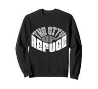 God is My City of Refuge & Strength, Bold Faith Apparel Sweatshirt