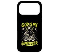God Is My Grandmaster Christian Chess Player Case for iPhone 17 Pro Max