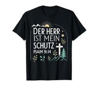 God Is My Protection Psalm 91:14 T-Shirt