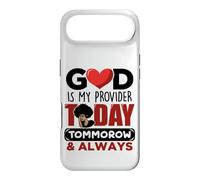 God is my provider today tommorrow always Christian Jesus Case for iPhone Air