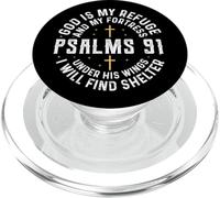 God is my Refuge Shirt Christian Shirt For Men And Women GOD PopSockets PopGrip for MagSafe
