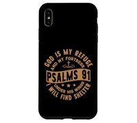 God Is My Refuge Under His Wings I Find Shelter Psalms 91 Case for iPhone XS Max