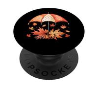 God Is My Shelter Umbrella Autumn Leaves PopSockets Adhesive PopGrip