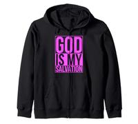 God is Not Tired Prayers Bible Scripture Proverbs Jesus Pray Zip Hoodie