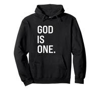 God Is One God is Good Faith-Based Bible Verse Believe Pullover Hoodie