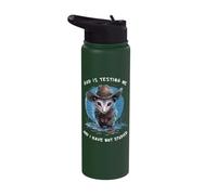 God is Testing and I Have Not Studied Stainless Steel Insulated Water Bottle