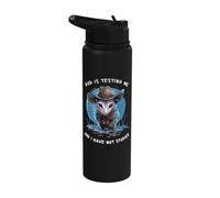 God is Testing and I Have Not Studied Stainless Steel Insulated Water Bottle
