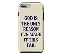 God Is The Only Reason Christian Faith Religious Quote Case for iPhone 7 Plus/8 Plus