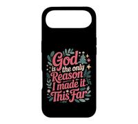 God Is The Only Reason I Made It This Far Faith Quotes Case for iPhone Air