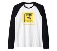 God is watching you! Casual Fun Outfit Raglan Baseball Tee