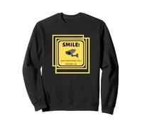 God is watching you! Casual Fun Outfit Sweatshirt