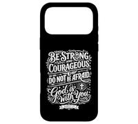 God Is With You Bible Verse Vintage Typography Words Art Case for iPhone 17 Pro Max