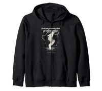 God Is With You Through Every Storm Isaiah 43:2 Spanish Zip Hoodie