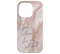 God Is Within Her - Christian Scripture Bible Verse Psalm Case for iPhone 14 Pro