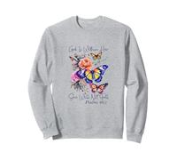 God Is Within Her Faith Scripture Verse Psalms Sweatshirt