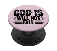 God is within her she will not fail Christian God women love PopSockets Adhesive PopGrip