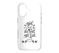 God Is Within Her She Will Not Fail Christian Quote Case for iPhone 17