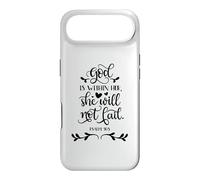God Is Within Her She Will Not Fail Christian Quote Case for iPhone Air