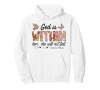 God is within her she will not fail Men Women Chrisitan love Pullover Hoodie