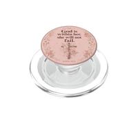 God Is Within Her She Will Not Fail Psalm 46:5 Pink Rose PopSockets PopGrip for MagSafe