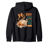 God Is Within Her She Will Not Fail Psalm 46:5 Zip Hoodie