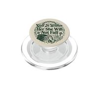 God Is Within Her She Will Not Fail Vintage Have Faith PopSockets PopGrip for MagSafe