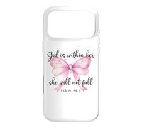 God is Within Her She Will Not Fall Christian Bow Psalm 46:5 Case for iPhone 17 Pro Max