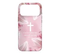 God Is Within Her She Will Not Fall Psalms 46:5 Lily Floral Case for iPhone 17 Pro Max